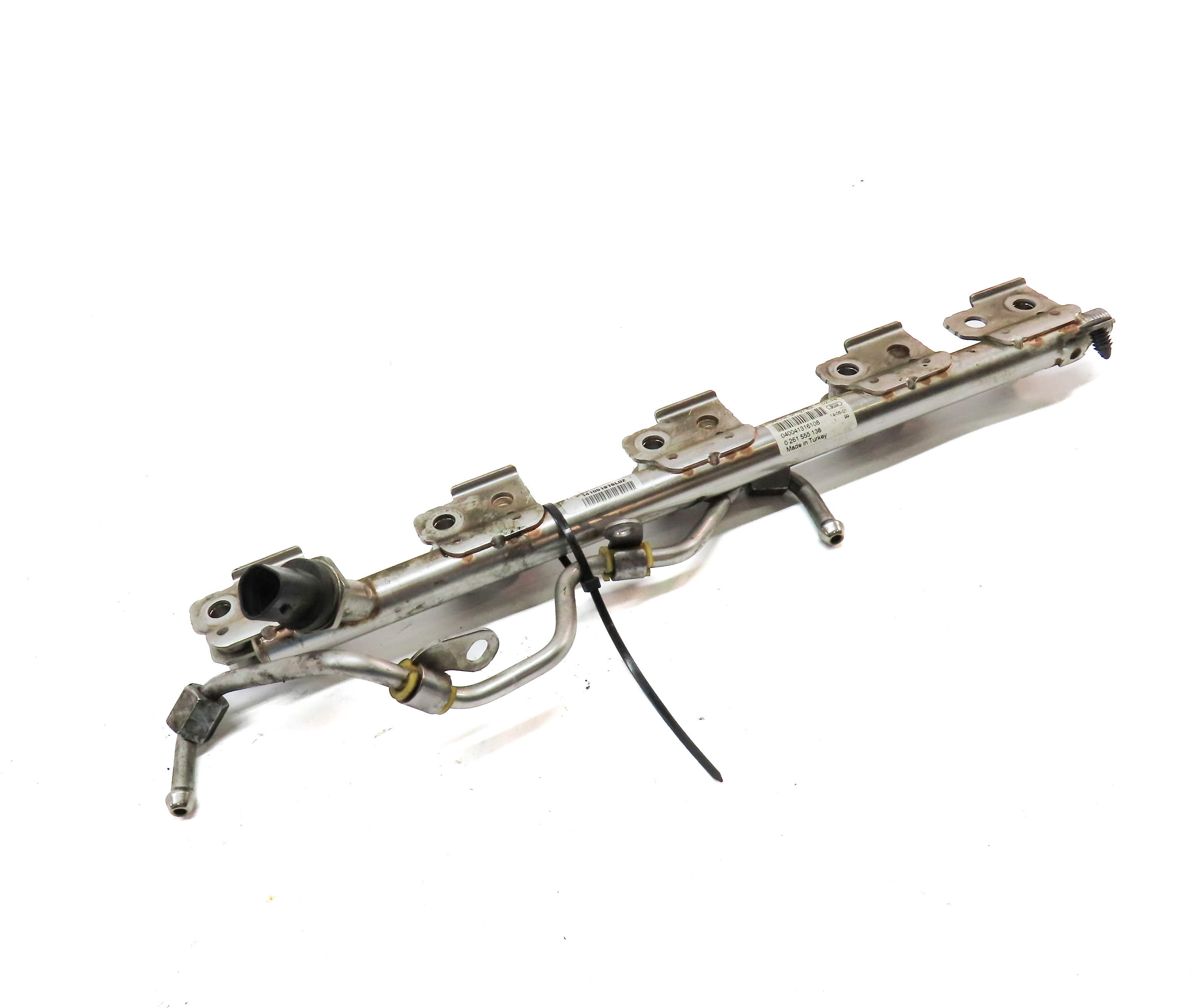 2015 RANGE ROVER EVOQUE (L538) 2.0L ENGINE MOTOR FUEL RAIL w/ PRESSURE SENSOR — exact item pictured